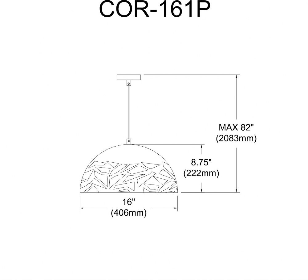 cor-161p-bk | dimension