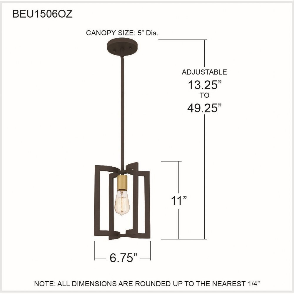 BEU1506OZ | dimension