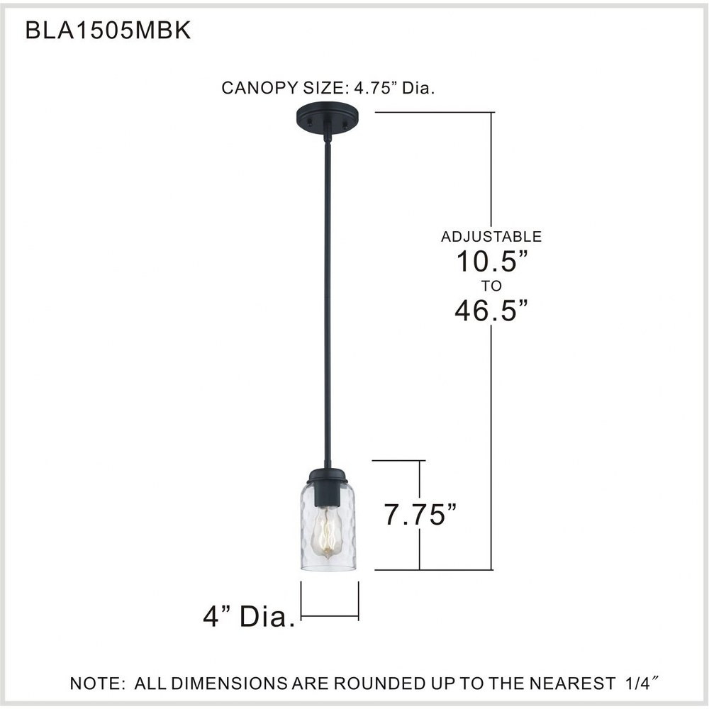 BLA1505MBK | dimension