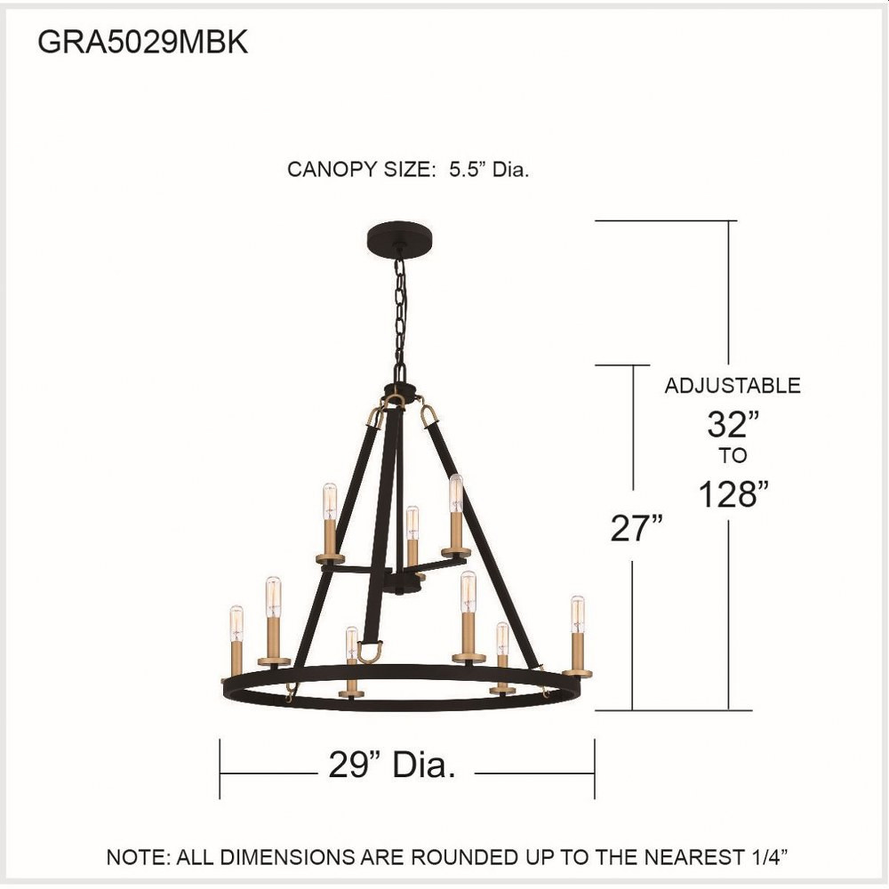 GRA5029MBK | dimension