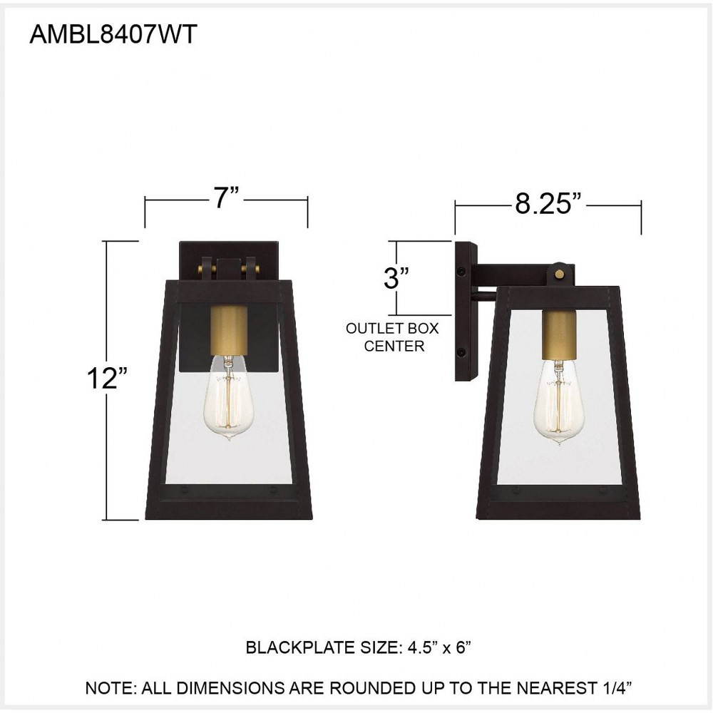 AMBL8407WT | dimension