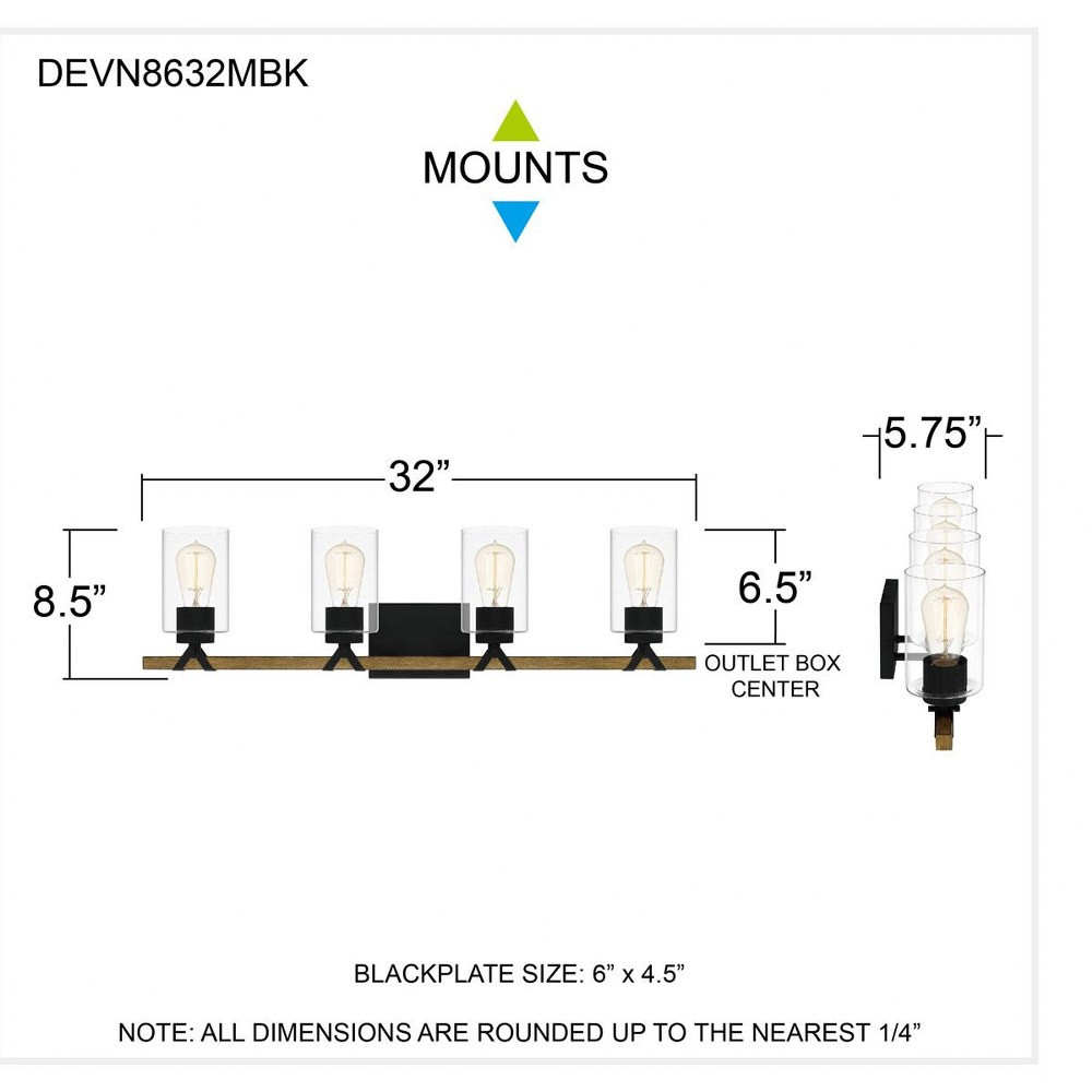 DEVN8632MBK | dimension