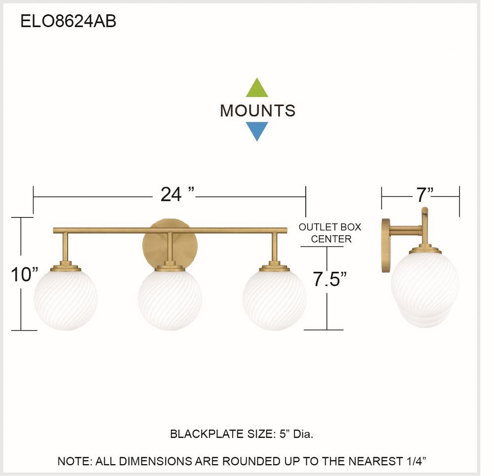 ELO8624AB | dimension
