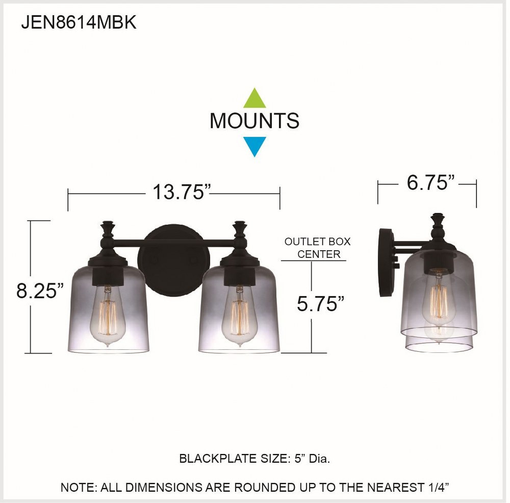 JEN8614MBK | dimension