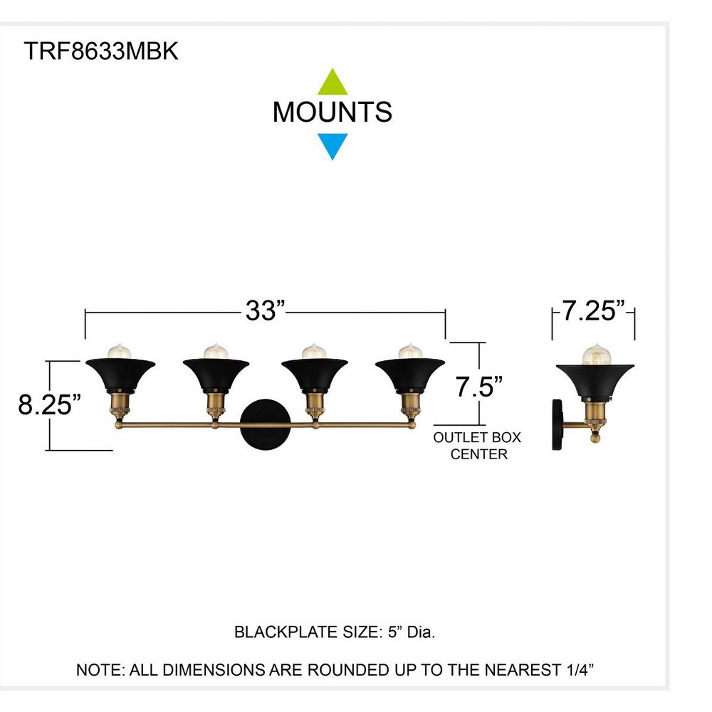 TRF8633MBK | dimension