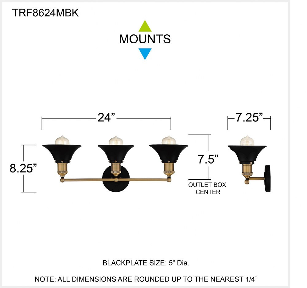 TRF8624MBK | dimension