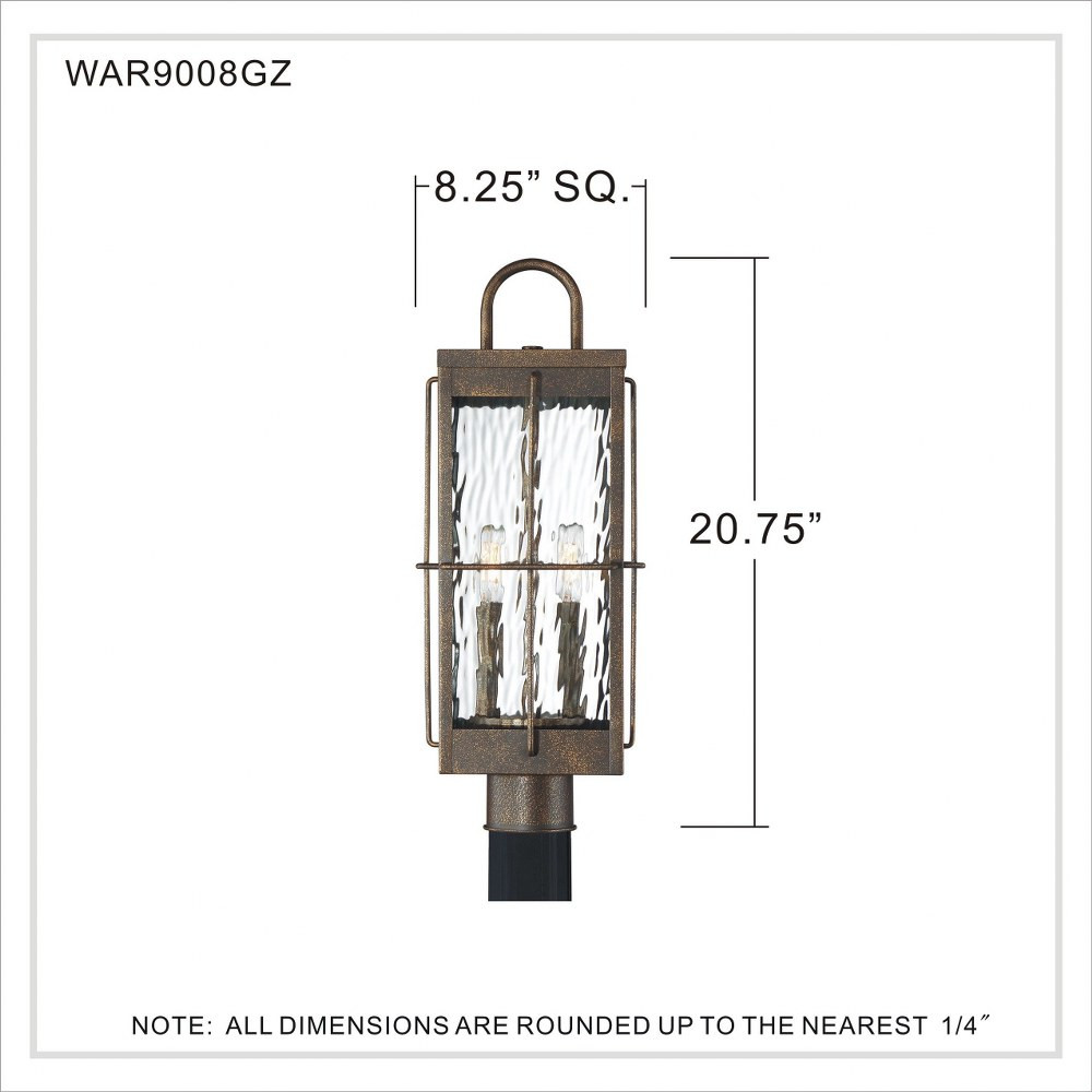 WAR9008GZ | dimension