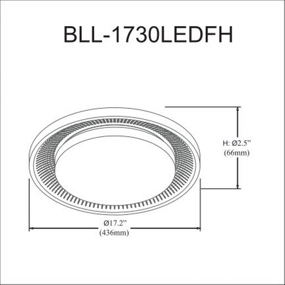 bll-1730ledfh-mb | dimension