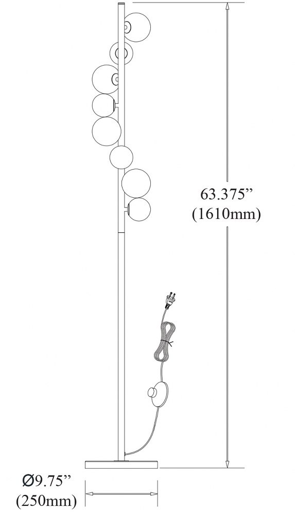 gla-638f-vb | dimension