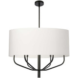 Eleanor 6 Light Large Chandelier by Dainolite - ELN-306C