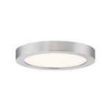 Outskirts 12W LED Flush Mount 1 Inch Tall and 7.5 Inch Wide by Quoizel - OST1708