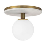 Carnagie 16W 1 LED Flush Mount 9.13 Inch Tall and 12 Inch Wide by Eurofase - 50186