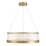 Empra 66W 1 LED Chandelier 8.75 Inch Tall and 30.13 Inch Wide by Eurofase - 49352