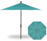 Replacement Round Dual Wind Vent Umbrella Canopy by Treasure Garden - replace-round-dwv-no-val
