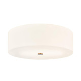 Acryluxe Classic 5 Light Flush Mount 24 Inch Wide by Justice Design - ACR-9732