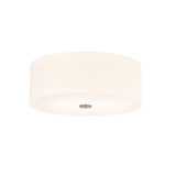 Acryluxe Classic 4 Light Flush Mount 18 Inch Wide by Justice Design - ACR-9731