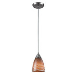 Arco Baleno 9.5W 1 LED Mini Pendant by ELK Home - 416-1