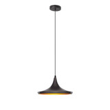 Helsinki 1 Light Medium Pendant 14 Inch Wide by Dainolite - HKI-141P