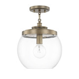 Mid Century 1 Light Medium Pendant by Capital - 32111