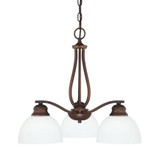 Stanton 3 Light Medium Chandelier by Capital - 4034