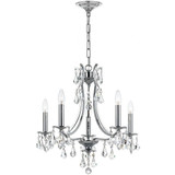 Cedar 5 Light Small Chandelier by Crystorama - 5935