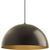 Dome 1 LED Light Large Pendant by Progress - P5342