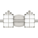 Hazlett 2 Light Vanity Light by Quoizel - HZT8615