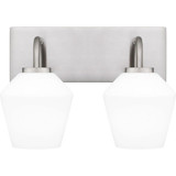 Nielson 2 Light Vanity Light by Quoizel - NIE8613
