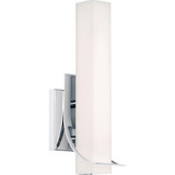 Blade 1 Light Vanity Light 13 Inch Tall by Quoizel - PCBD8705