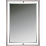 Reflections 32 Inch Rectangular Mirror by Quoizel - QR1857