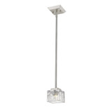 Rubicon 1 Light Mini Pendant by Z-Lite - 1927MP-BN65