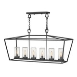 Alford Place 6 Light Oversized Outdoor Linear Pendant by Hinkley - 2569