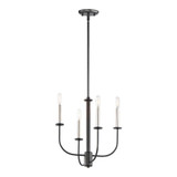 Wesley 4 Light Small Chandelier by Maxim - 10324