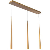 Cascade 3 LED Light Cluster Linear Chandelier by Modern Forms PD-41803L