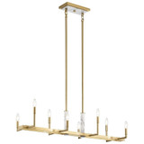 Laurent 8 Light Small Linear Chandelier by Kichler - 52054