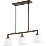 Wright 3 Light Small Linear Island Pendant by Quorum - 6523-3