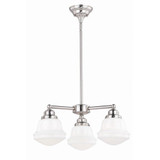 Huntley 3 Light Oversized Chandelier by Vaxcel - H0215