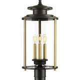 Squire Outdoor Light 3 Light 9.88 x 22.63 Inches by Progress - P540012