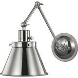 Hinton 1 Light Metal Shade Wall Sconce 14.38 Inch Tall by Progress - P710095