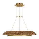 Noa 1 Light Large Chandelier by Visual Comfort Modern SLCH55927 - SLCH55927