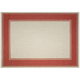 Lodge Outdoor Rug Redwood Color 88 x Inches by SimplyShade - RS-182-116