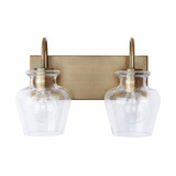 Danes 2 Light Vanity Light by Capital - 138121