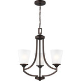 Hanford 3 Light Small Chandelier by Generation Lighting - 3124503