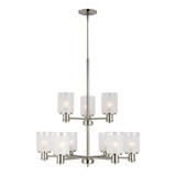 Norwood 9 Light Large Chandelier by Generation Lighting - 3139809