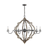 Socorro 6 Light Oversized Chandelier by Generation Lighting - 3224906