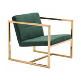 Alt Steel Arm Chair 25.8 Inch Tall and 24.8 Inch Wide by Zuo Modern - 1011-AC