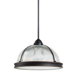 Pratt Street Prismatic 3 Light Large Pendant by Generation - 65062