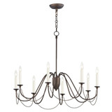 Plumette 8 Light Oversized Chandelier by Maxim 12168 - 12168