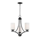 Deven 3 Light Small Chandelier by Maxim - 20033