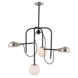 Mingle 4 Light Medium Chandelier by Maxim - 21666